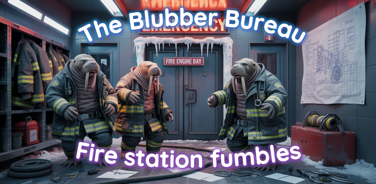 The Blubber Bureau - Fire Station Fumbles