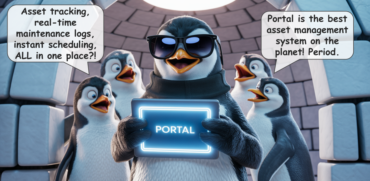 Asset tracking, real-time maintenance logs, instant scheduling, ALL in one place!? Portal is the best asset management system on the planet! Period.