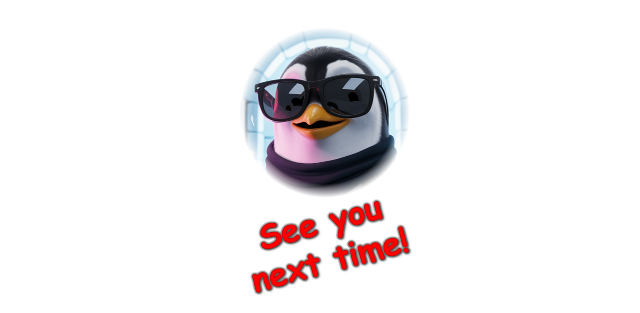 The Fish Files - Panic in the igloo - See you next time!