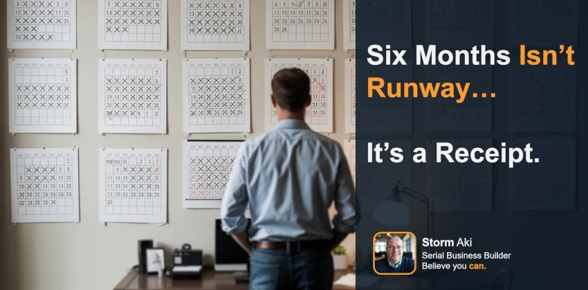 Founder that's wasted six months trying to get somewhere